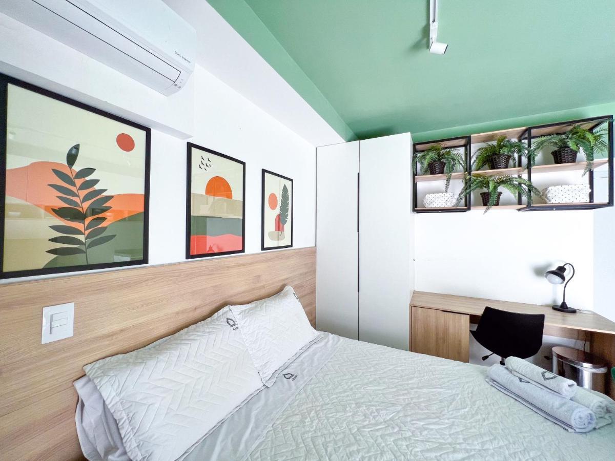 Apartamento Para Renovar As Energias - Cama Queen ساو باولو المظهر الخارجي الصورة